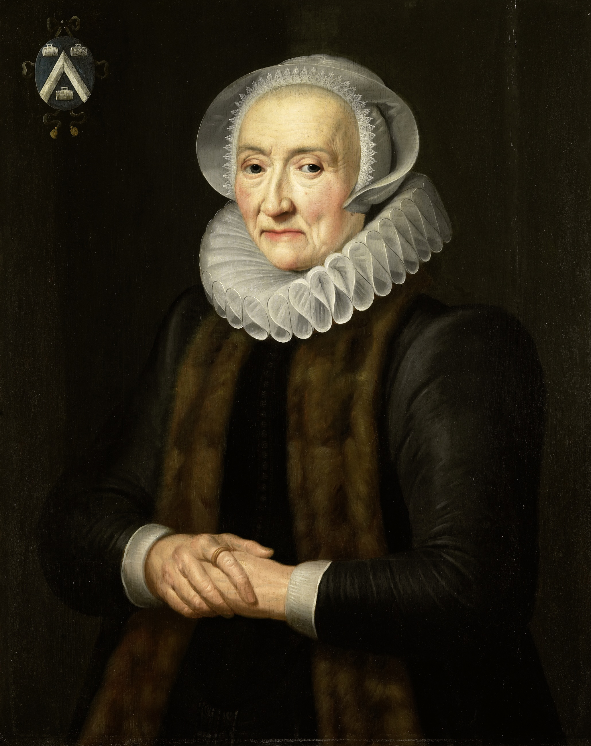 Portrait of Alid van der Laen (1542-1626), by Michiel Jansz van Mierevelt, public domain