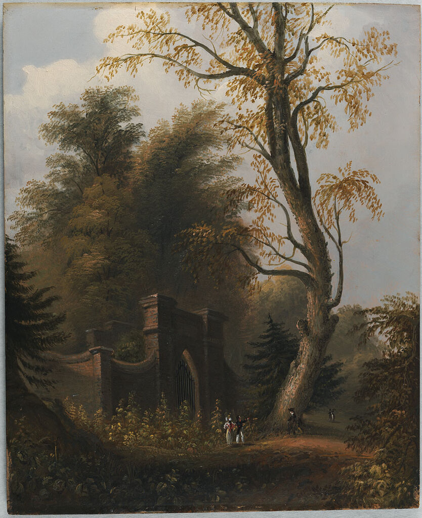 Washington's Tomb by Samuel Lancaster Gerry, wood medium