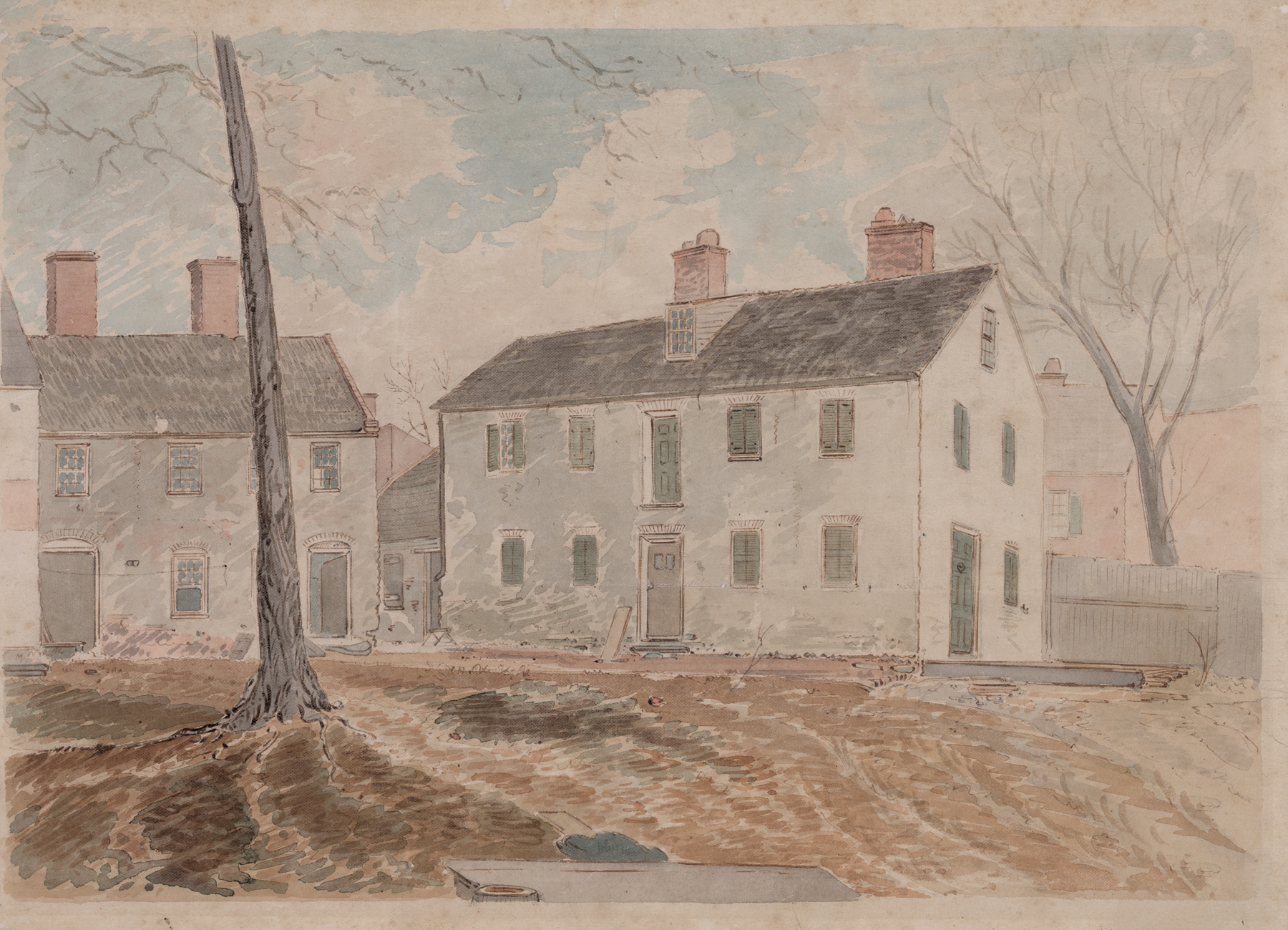 Hoban house, F St. near 15th, Washington, D.C. 1874 by James Madison Alden, medium unknown
