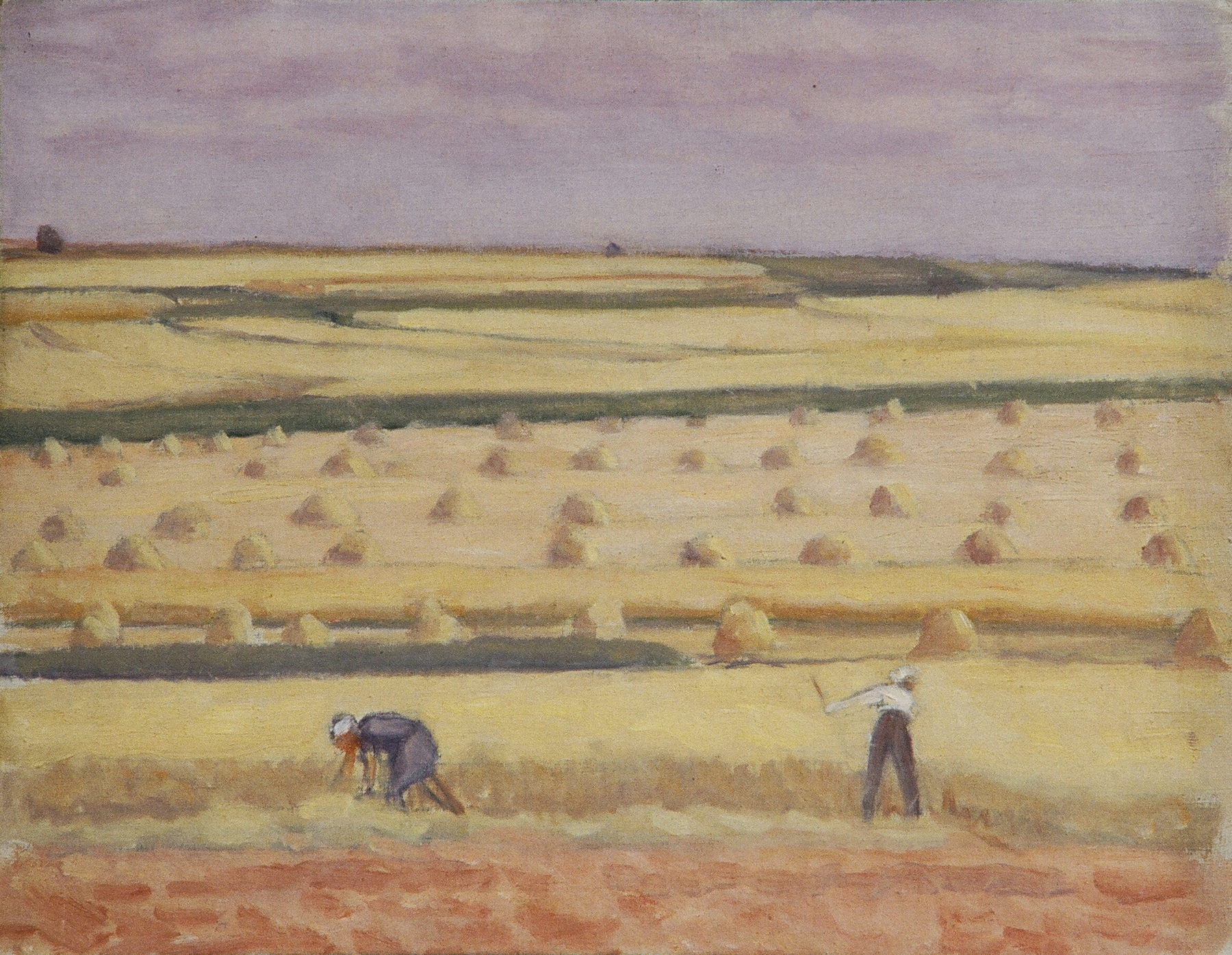 Bei der Ernte, by Walther Gamerith, public domain