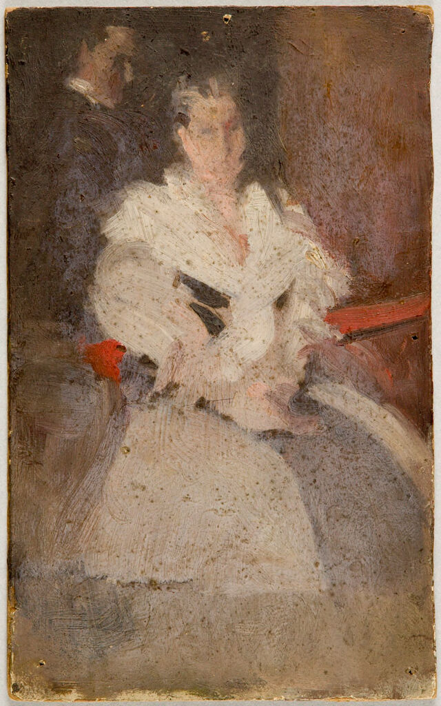 Portrait of Mrs. Beauveau Borie and her son Adolphe, oil on canvas by Cecilia Beaux