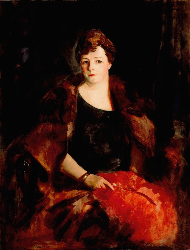 Portrait of Mrs. William Preston Harrison by Robert Henri captures the essence of early 20th-century American portraiture.