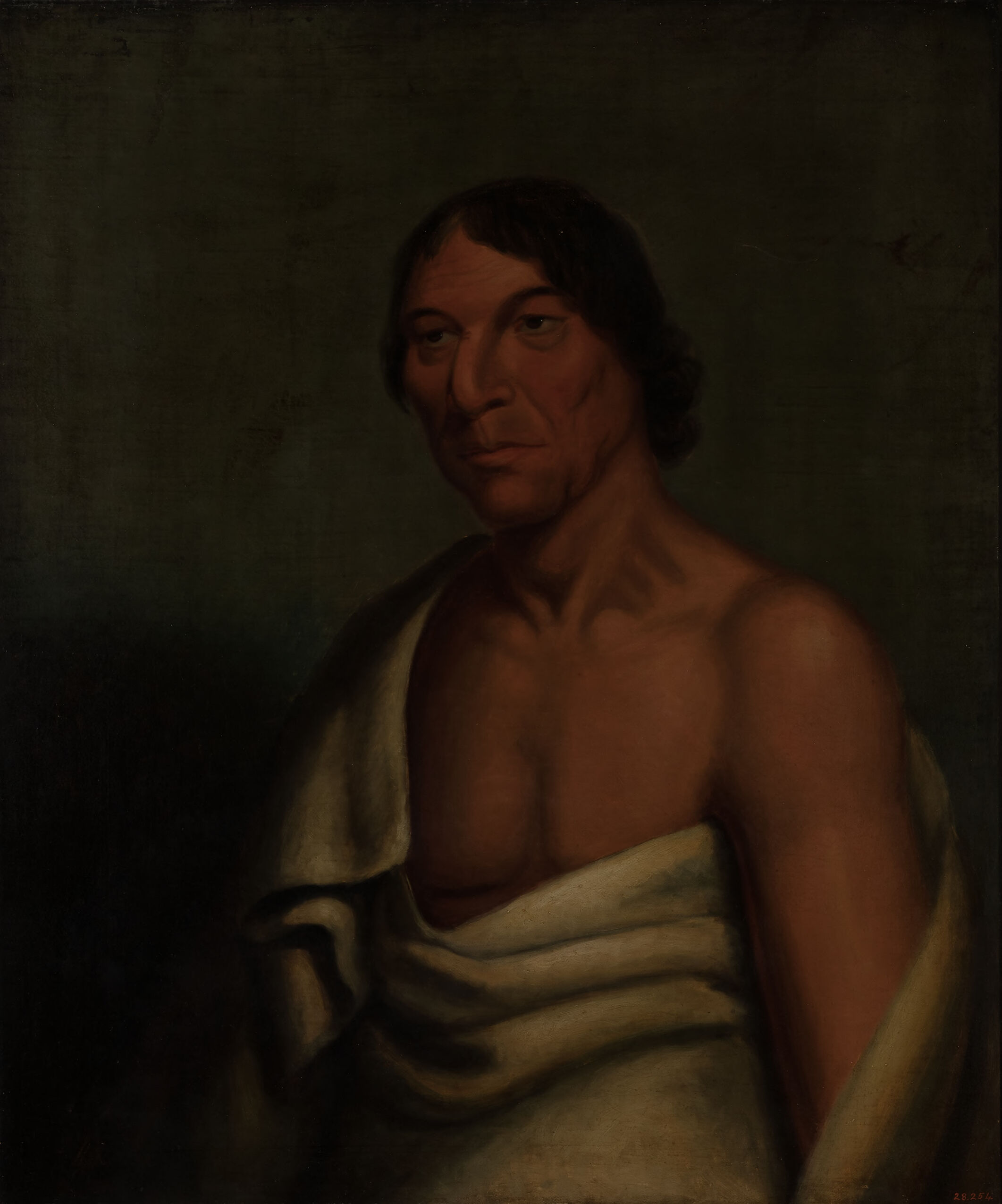 [O-hya-wa-mince-kee], Chippewa Delegate, by Henry Inman, public domain