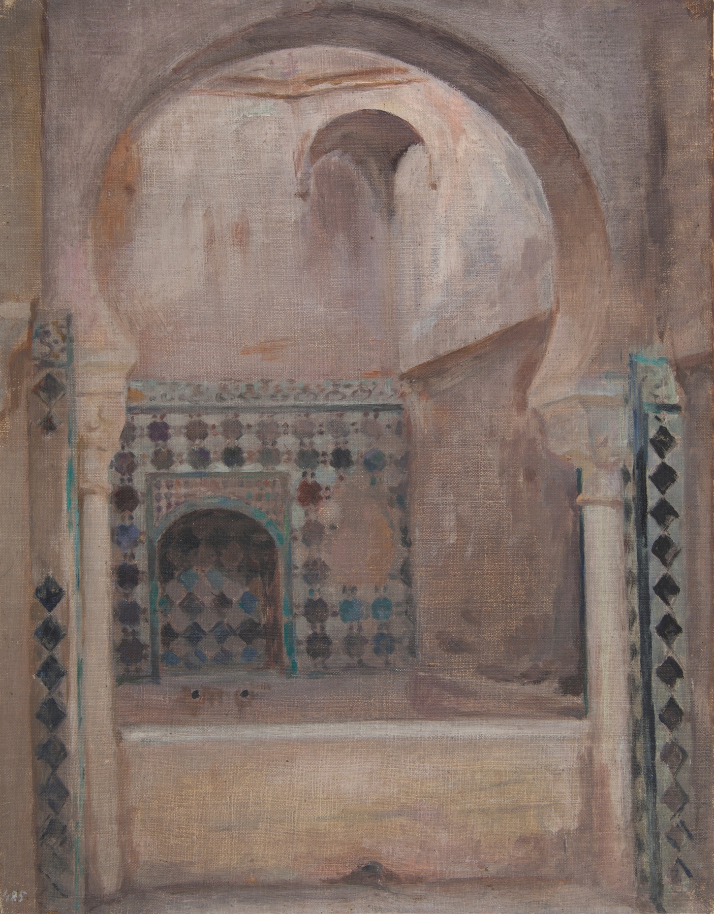Granada (Alhambra), by Jan Ciągliński, public domain