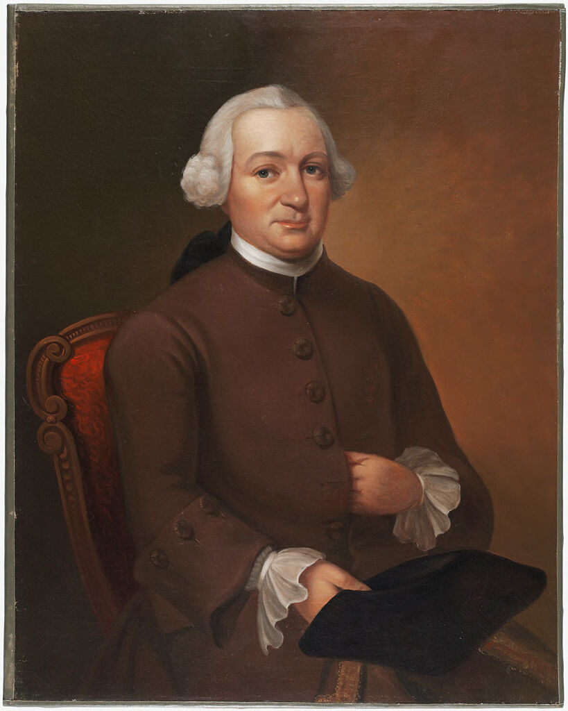 Portrait of John Still Winthrop, oil on canvas, unidentified artist