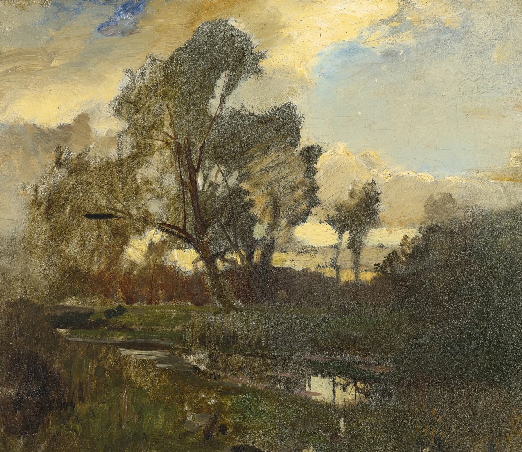 Scene from the Prater, by Emil Jakob Schindler, public domain