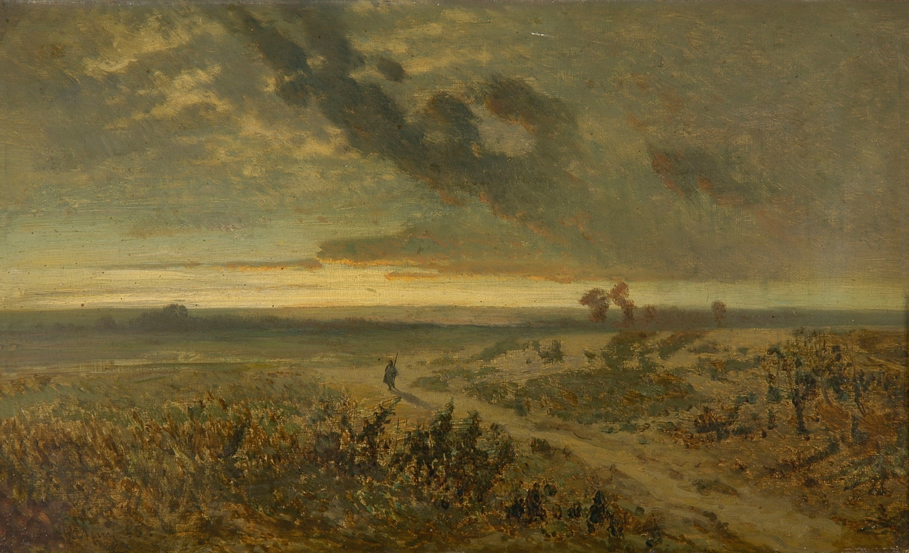 Paysage, by Alberto Pasini, public domain