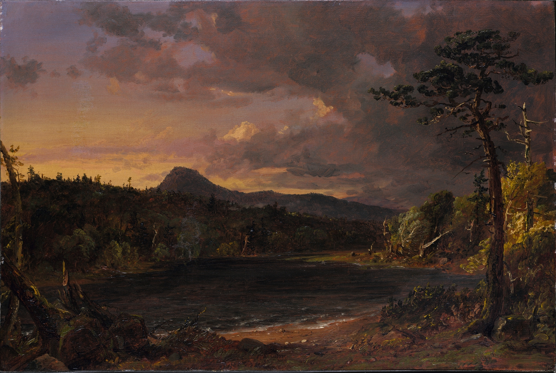Catskill Creek, by Jasper Francis Cropsey, public domain