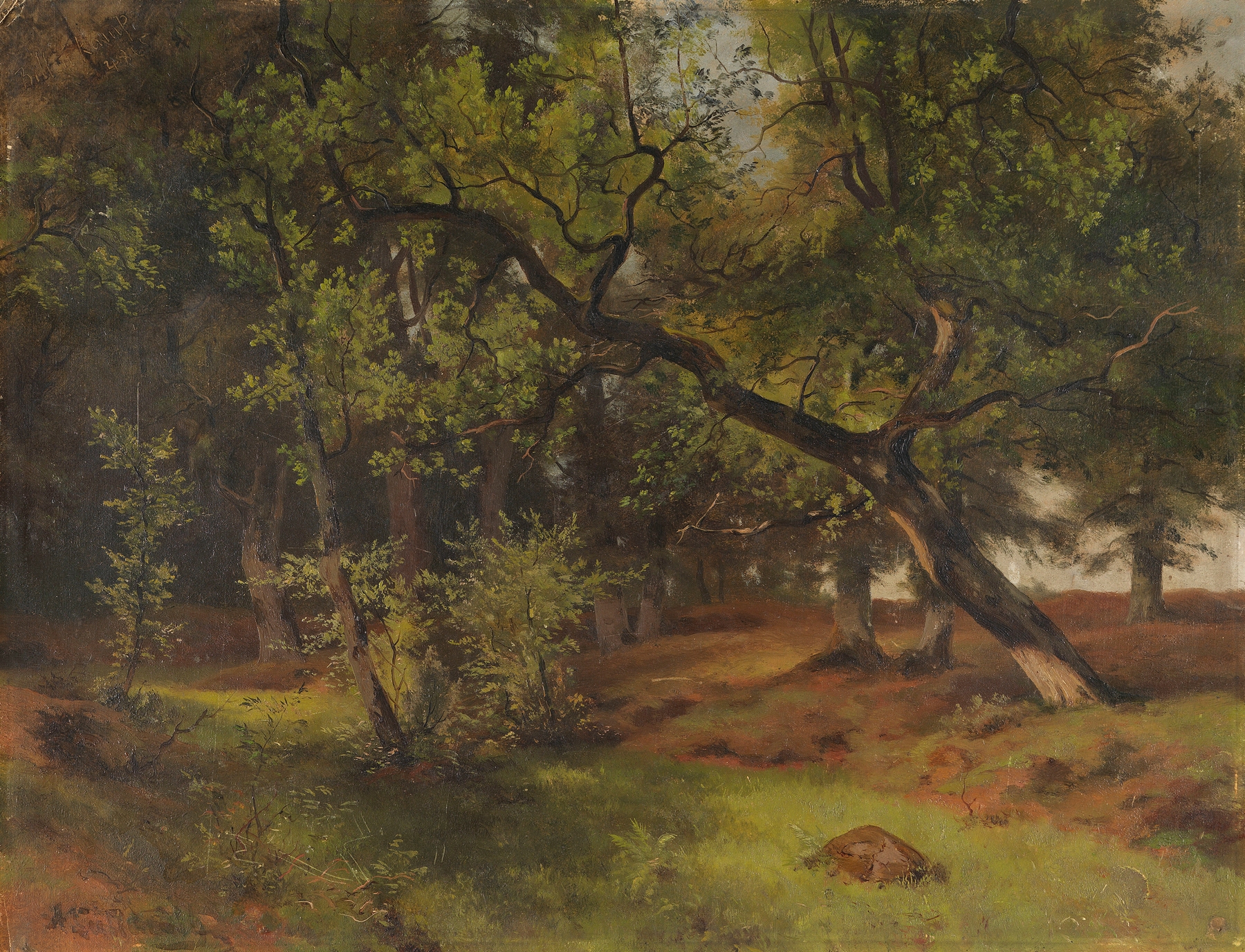 Landschaft bei Aumühle, by Ascan Lutteroth, public domain