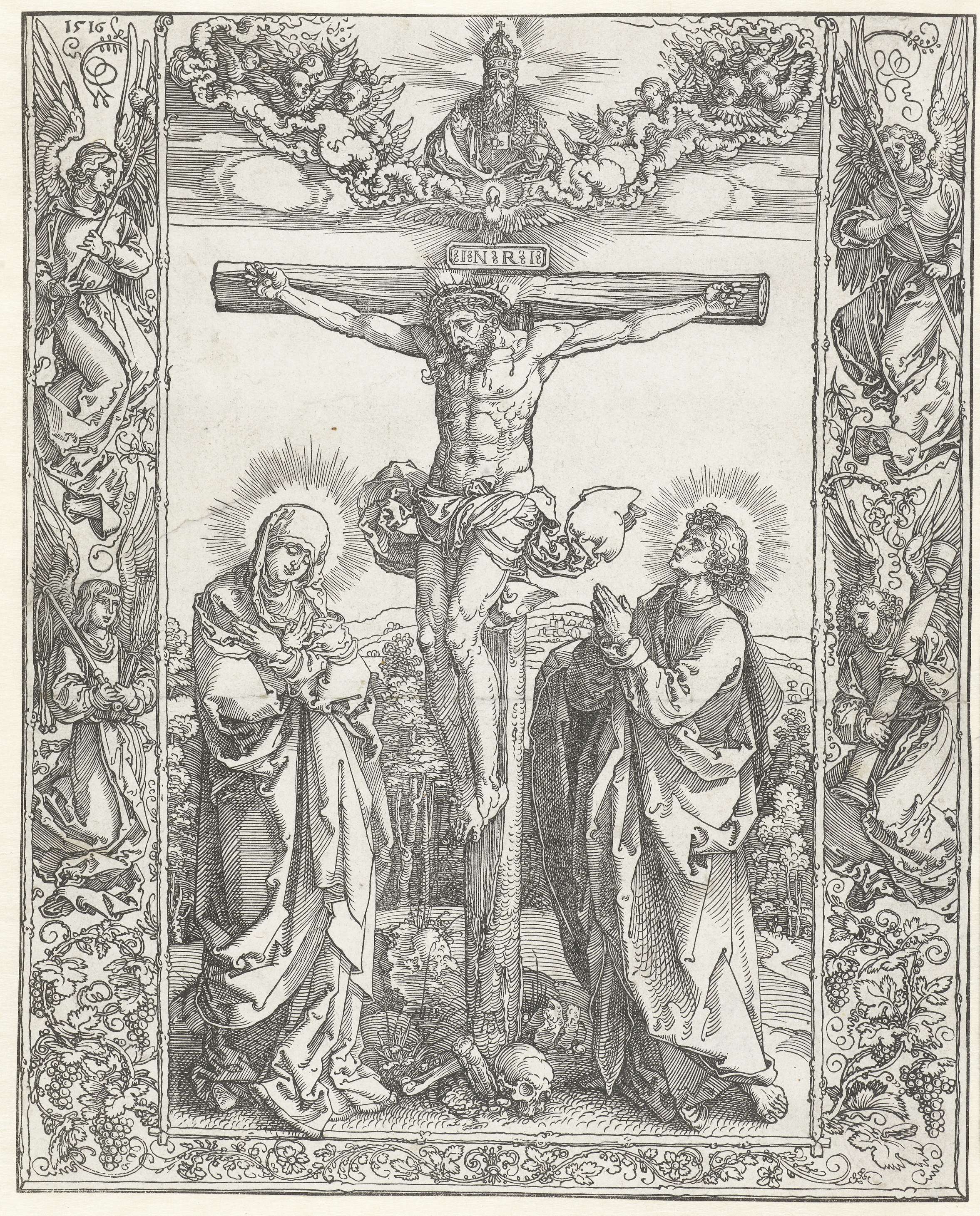 Kruisiging, by Albrecht Dürer, public domain