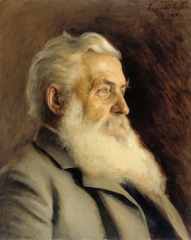 Portrait of Mr. Ahnger by Eero Järnefelt showcases a detailed depiction of the subject.
