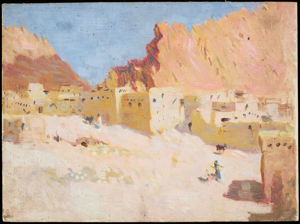 El Kantara, Near Biskra, Algeria, by Denman Waldo Ross, public domain