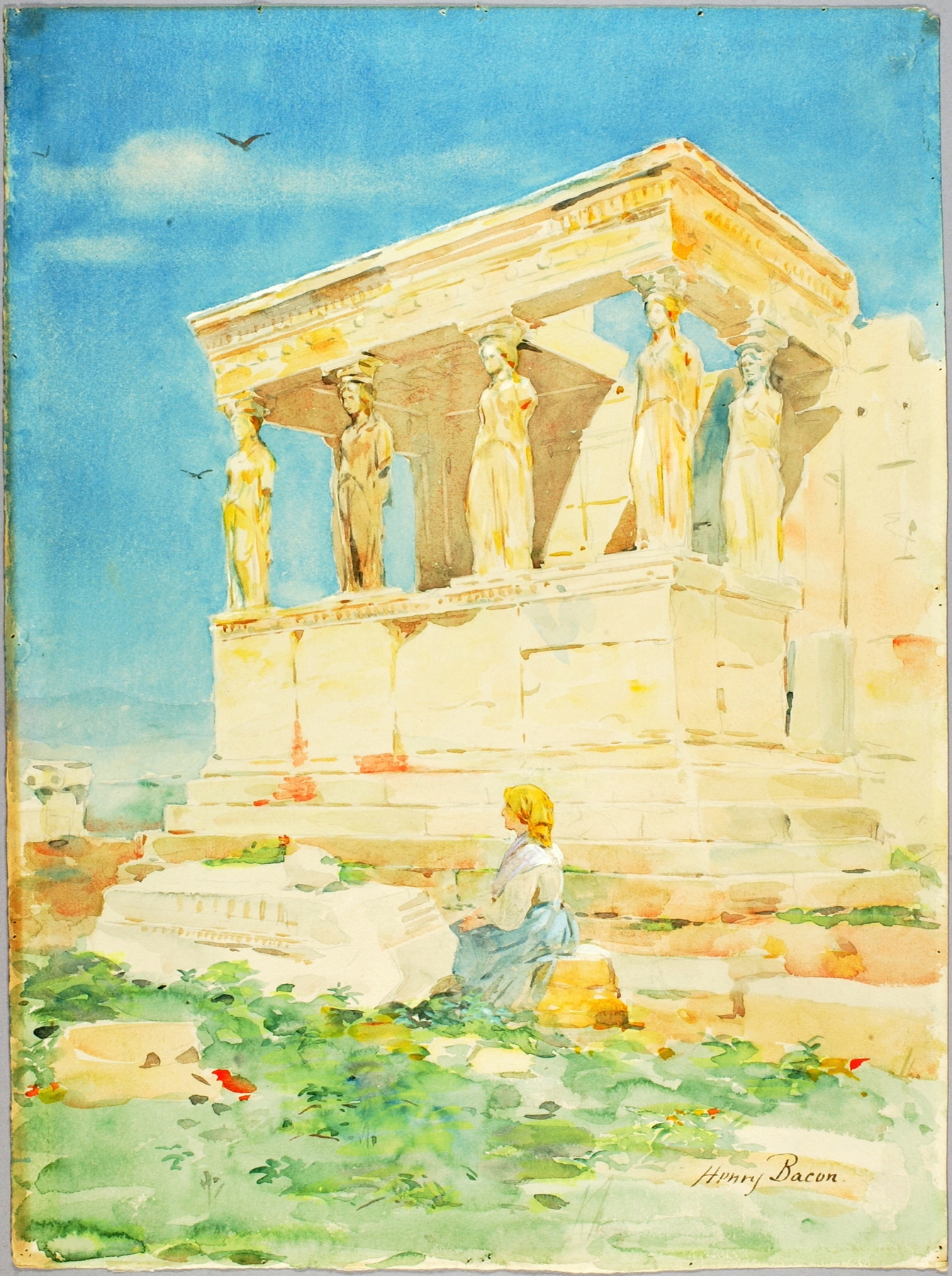 The Erechtheum, by Henry Bacon, public domain