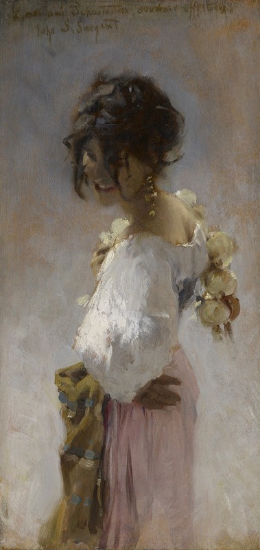 A portrait of a young woman by John Singer Sargent.