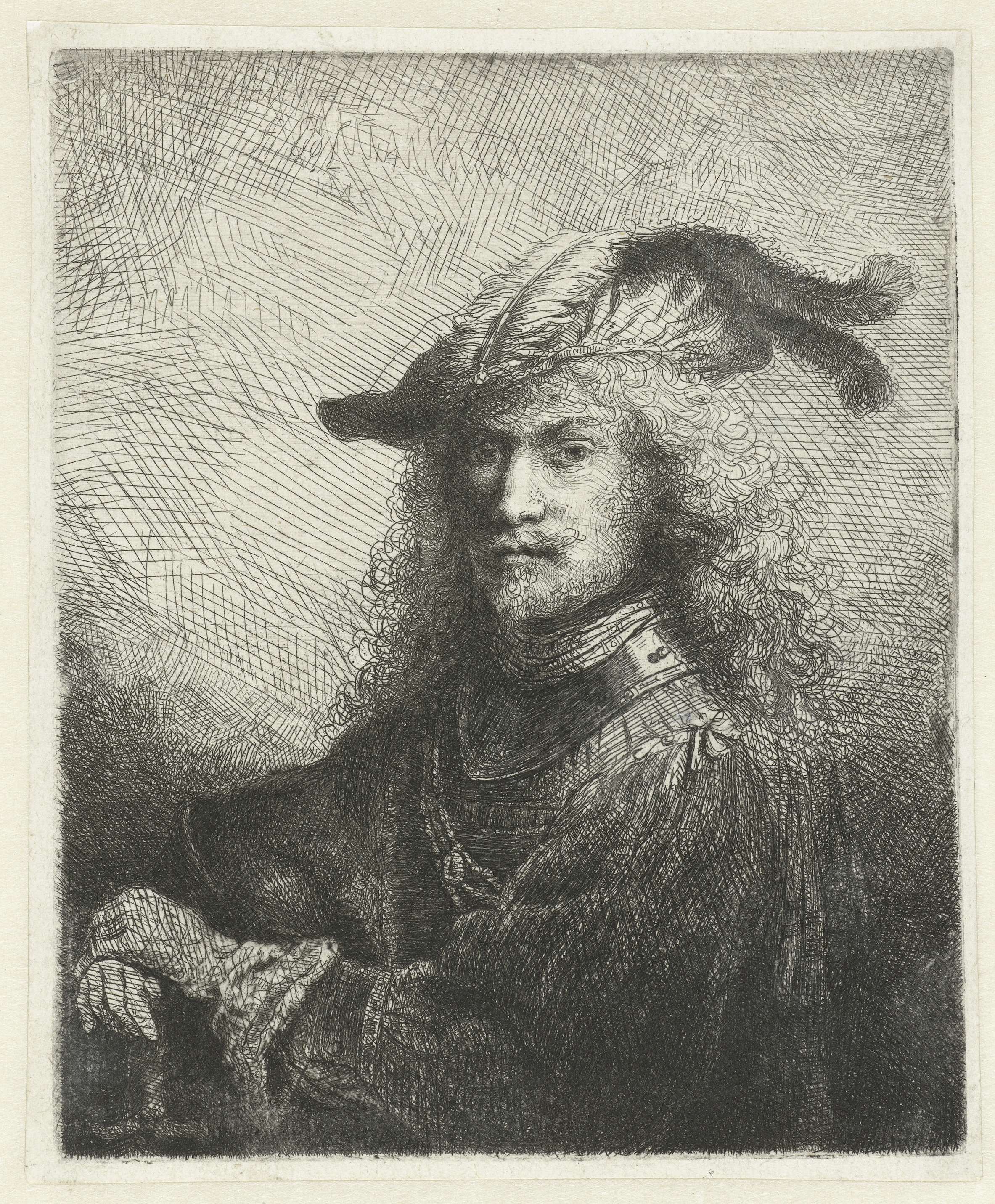 Zelfportret, by Ferdinand Bol, public domain