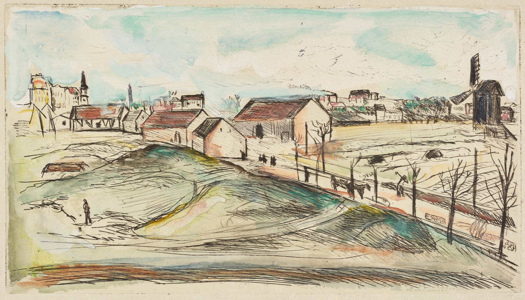 Berlin Zehlendorf, by Rudolf Grossmann, public domain