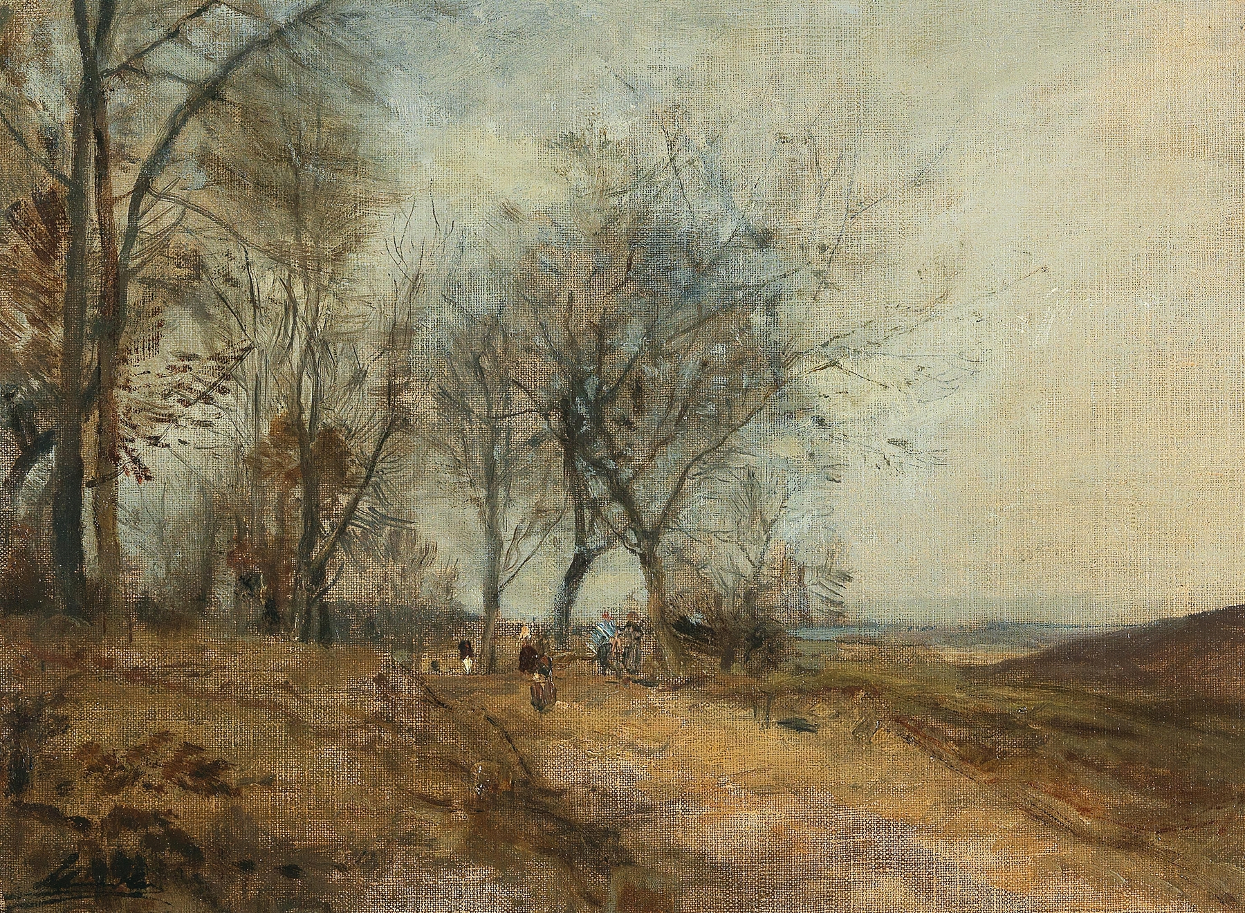 Danube meadows, by Emil Jakob Schindler, public domain
