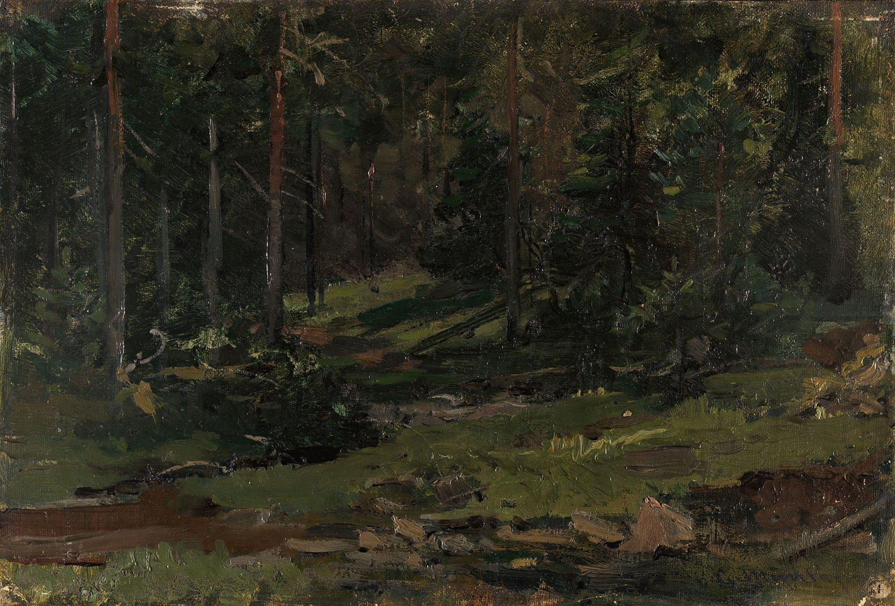 Wooded Landscape, by Gerhard Munthe, public domain