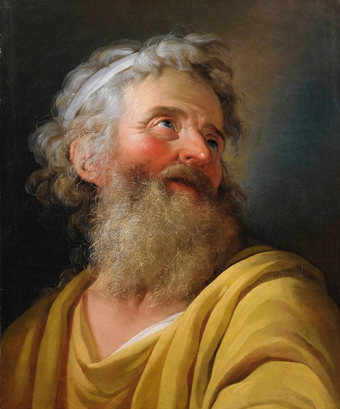 A captivating portrait of an actor by Charles-Antoine Coypel.