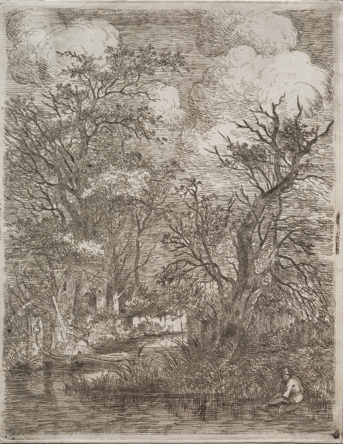 Back of the Mills, by John Crome, public domain