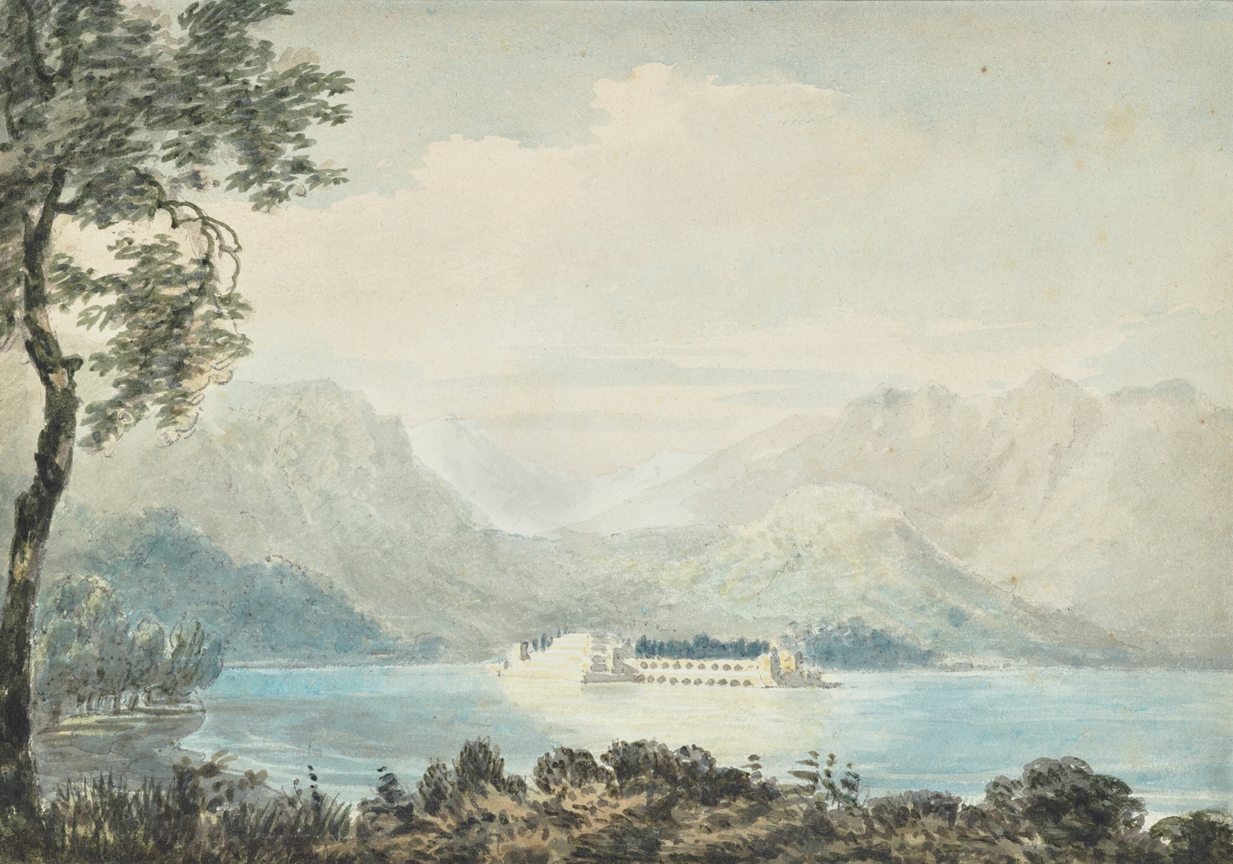 Isola Bella, Isole Borromee, on Lake Maggiore, Italy, oil painting by Joseph Mallord William Turner