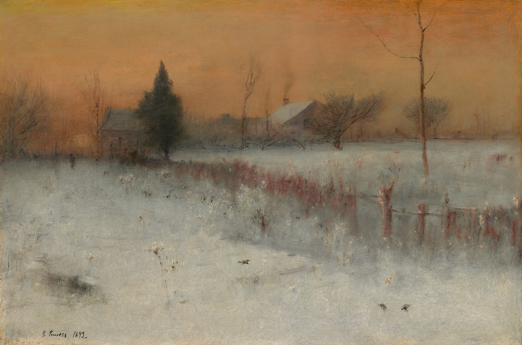 Home at Montclair, by George Inness, public domain
