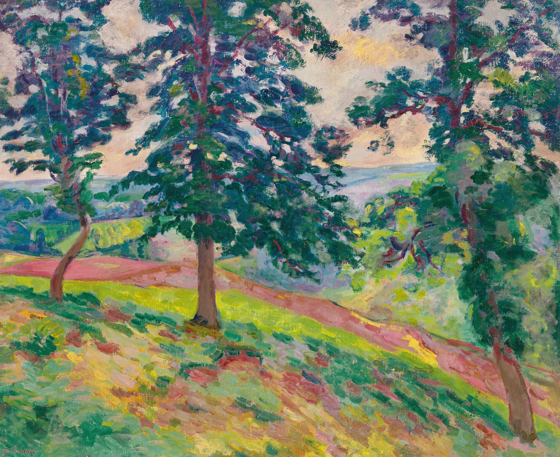 La vallée de la creuse, by Armand Guillaumin, public domain