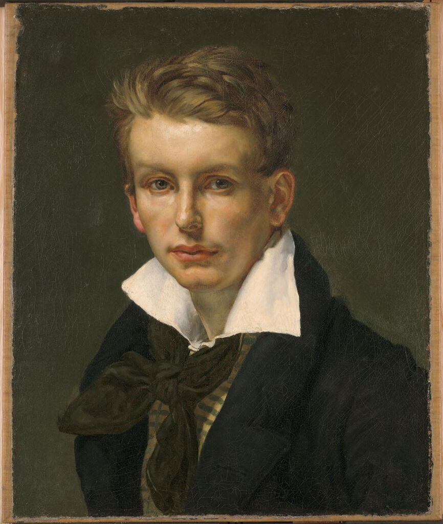 Portrait of a Young Man, by Théodore Géricault, public domain