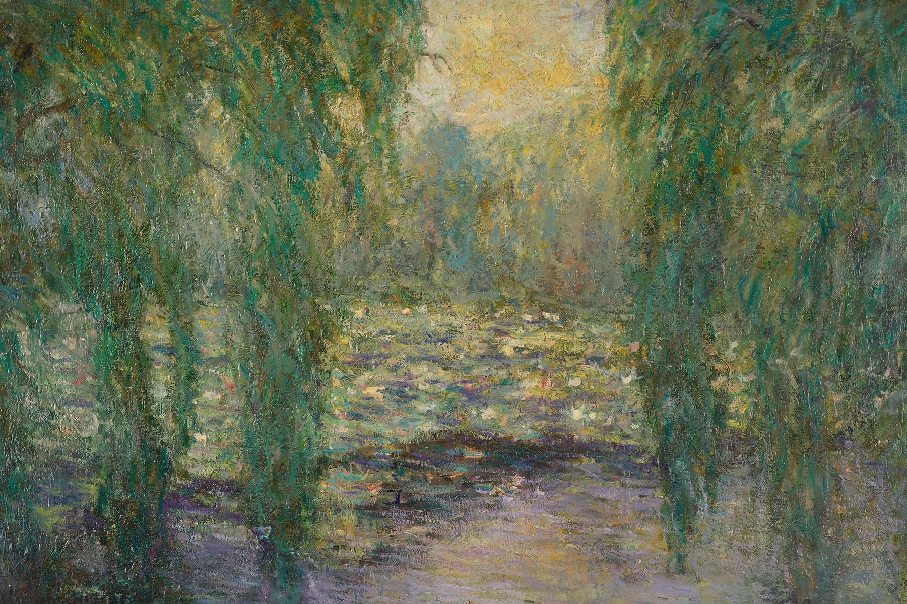 Les Nymphéas, by Blanche Hoschedé-Monet, public domain