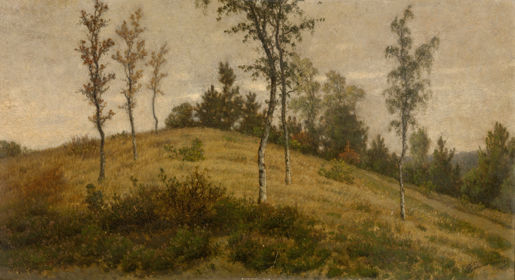 A View of Putte by Jean Pierre François Lamorinière, impressionism, landscape