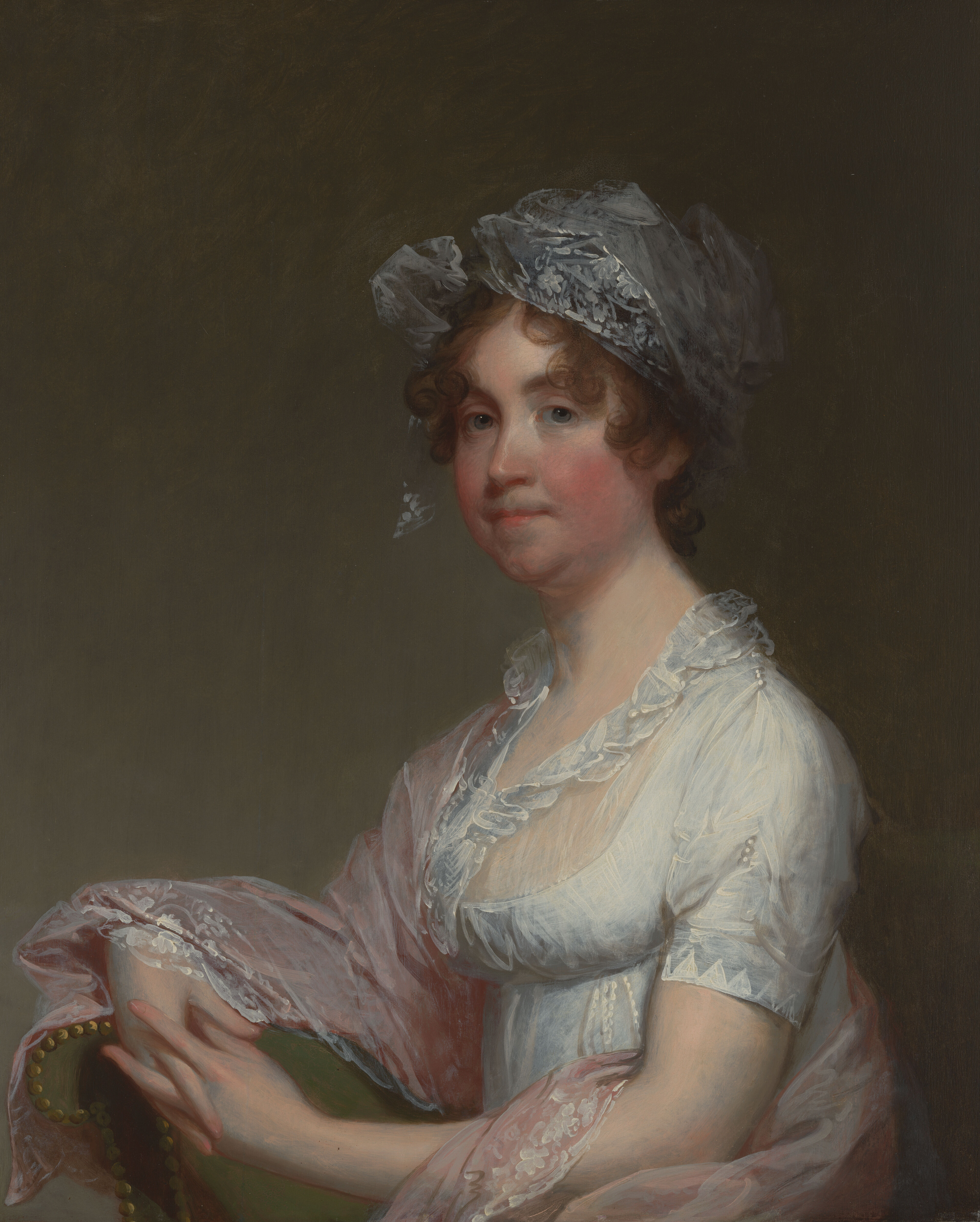 Susannah Powell Mason (Mrs. Jonathan Mason), by Gilbert Stuart, public domain