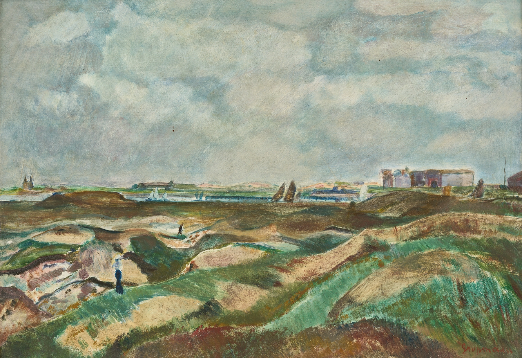 Nieuwpoort, by Rudolf Grossmann, public domain