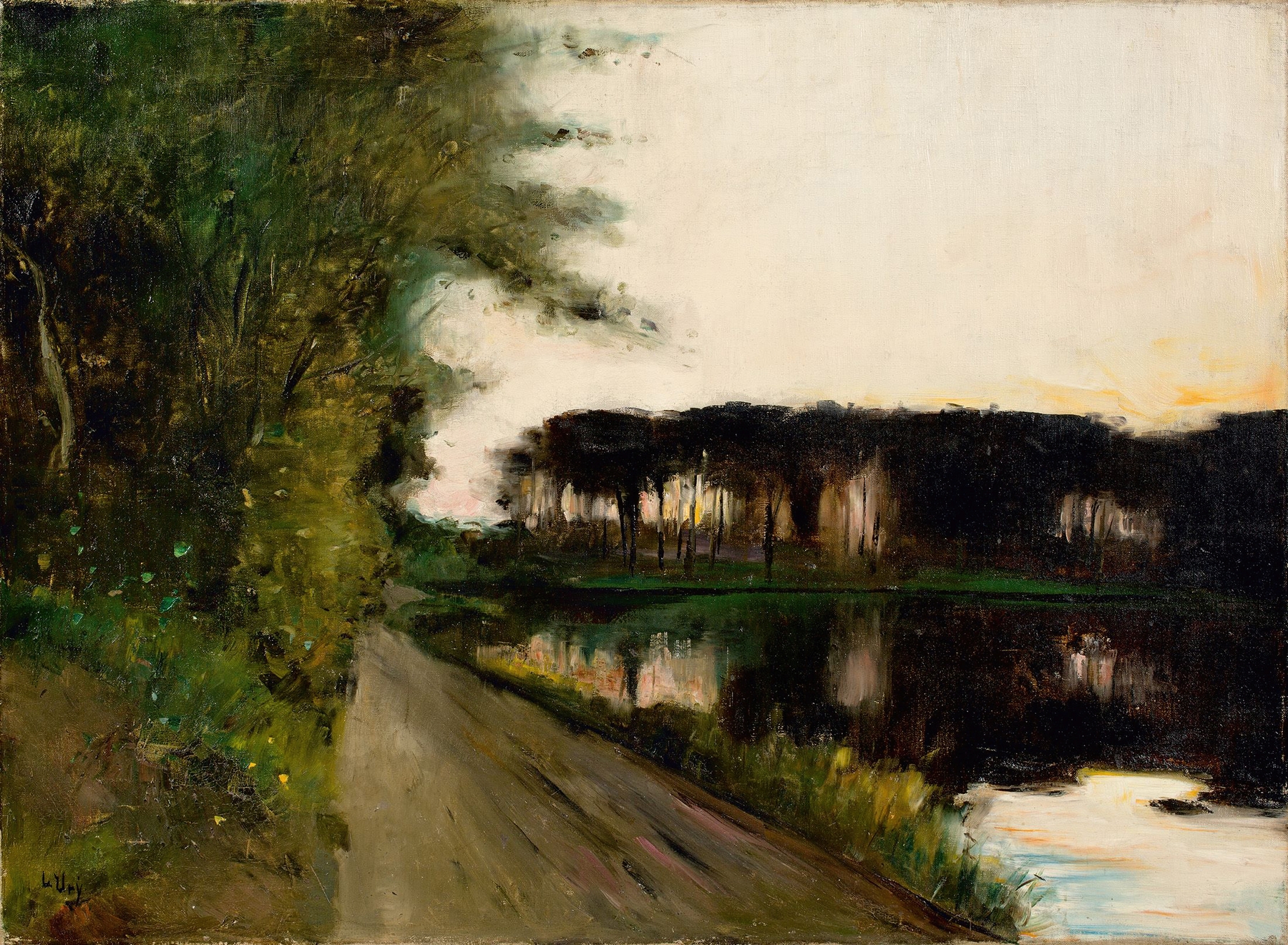 Märkischer See, by Lesser Ury, public domain