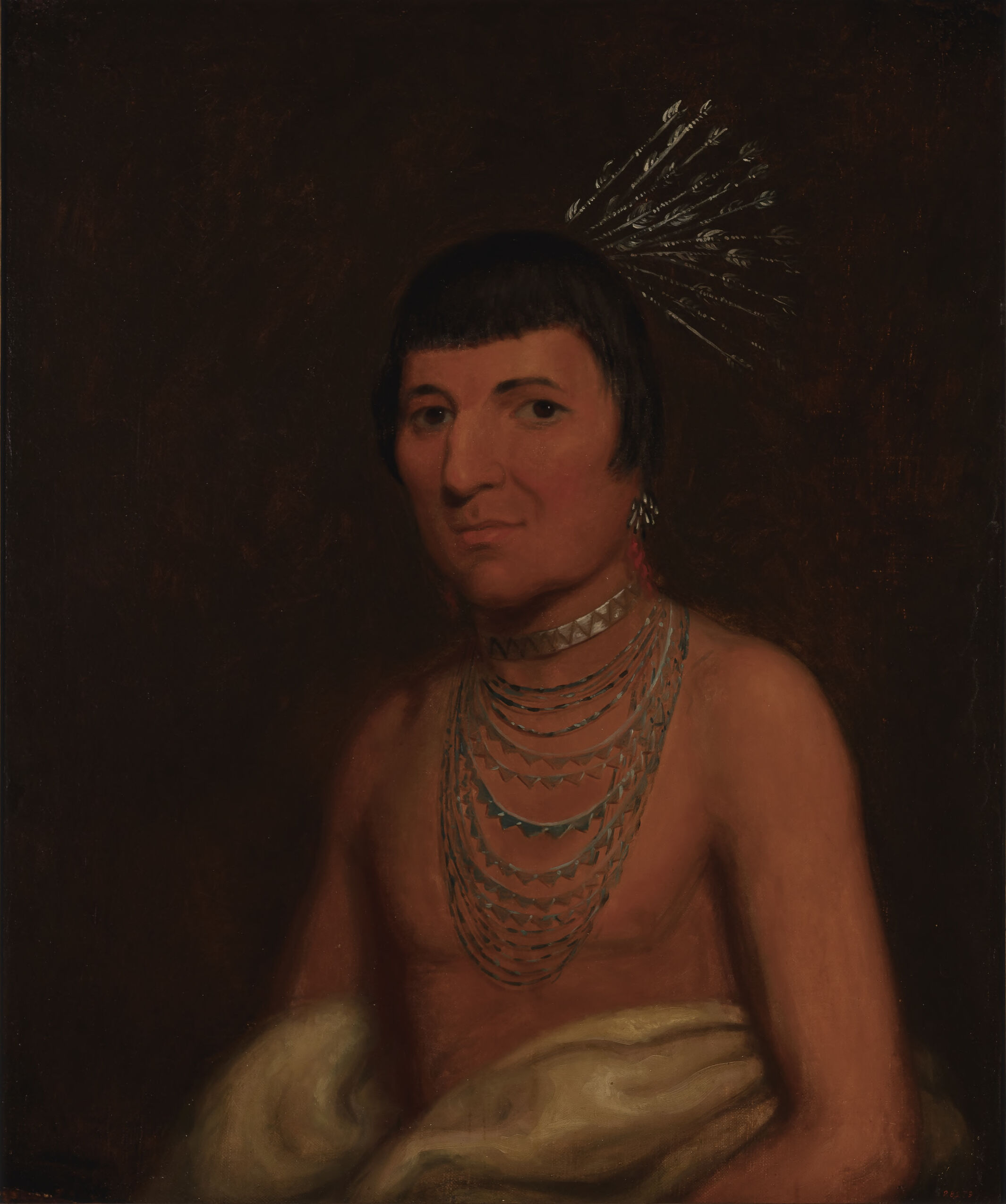 [At-te-conse], by Henry Inman, public domain