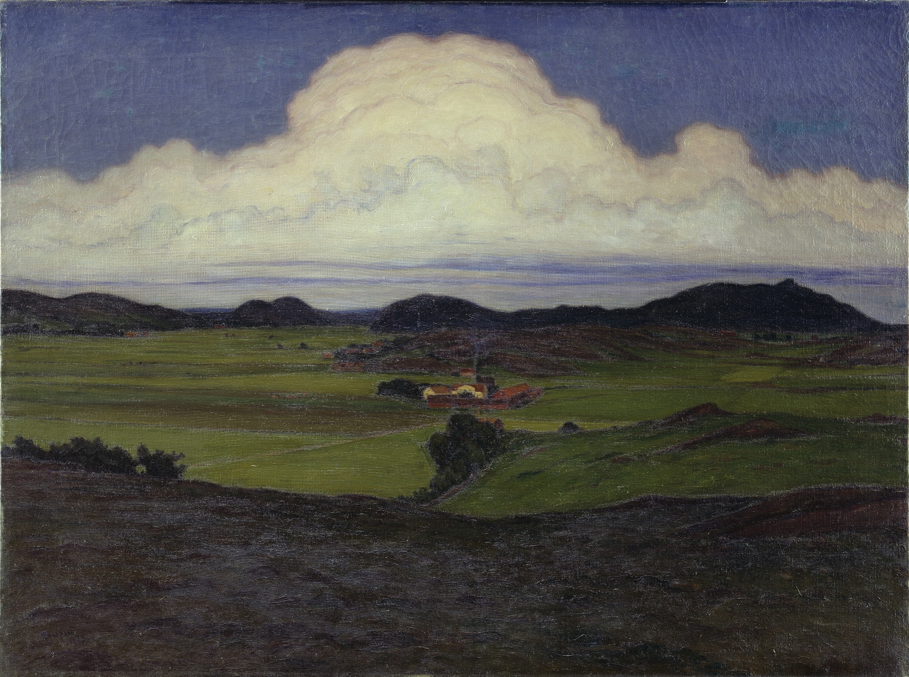 Hoga Valley, Tjörn, by Karl Nordström, public domain