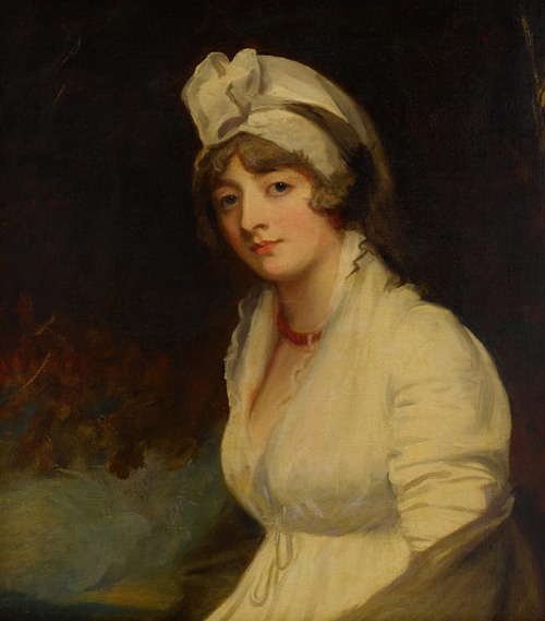 Portrait of Lady Georgina Buckley by George Romney.