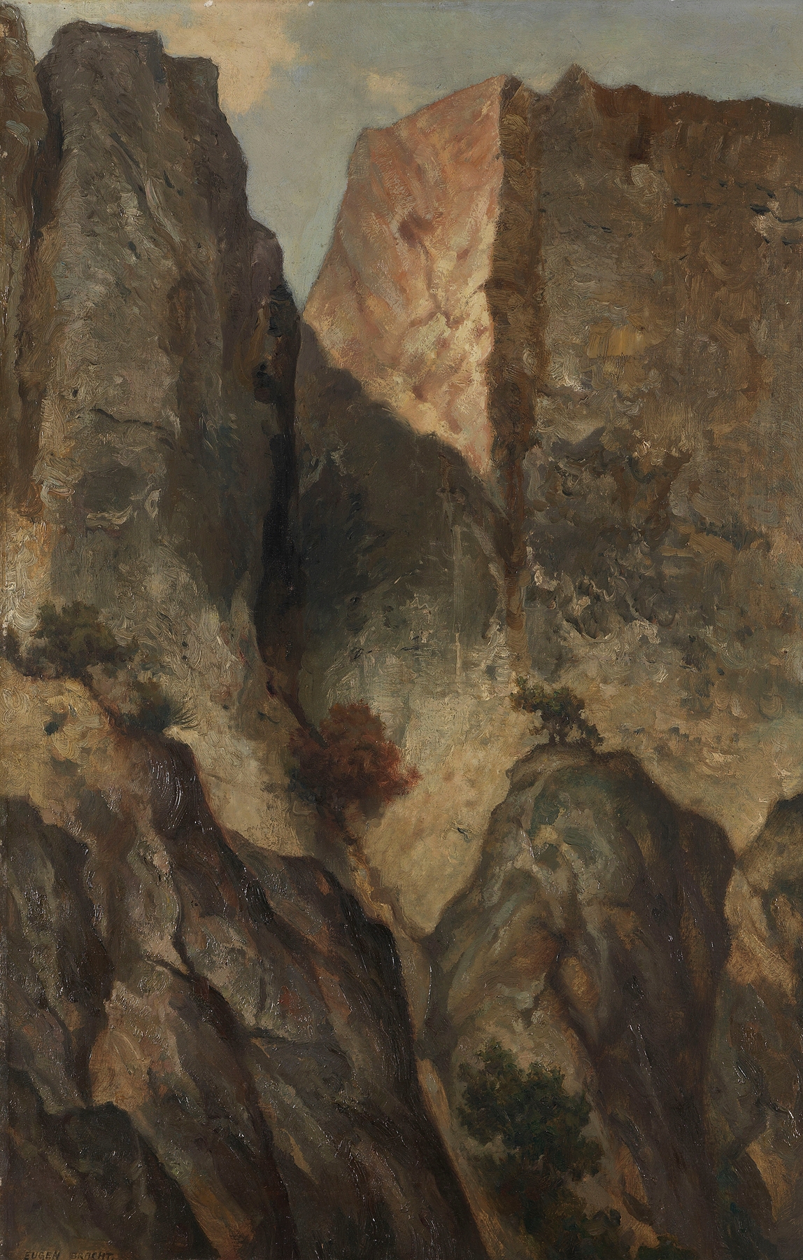 Cape Arkona, by Eugen Bracht, public domain