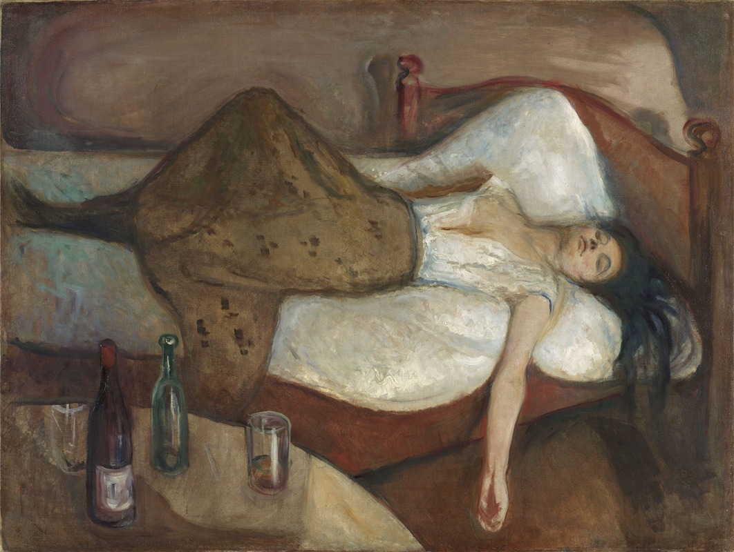 The Day After, by Edvard Munch, public domain