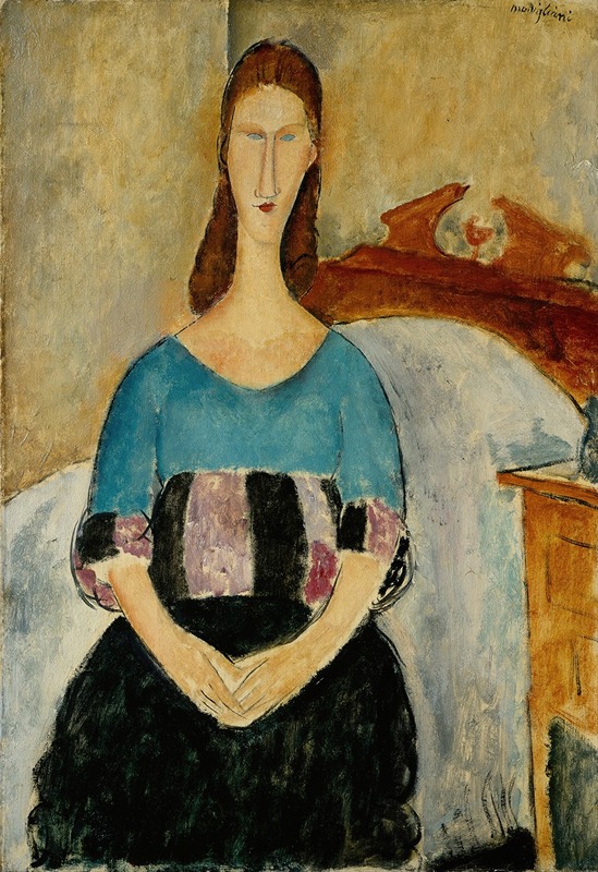 Amedeo Modigliani's portrait of Jeanne Hebuterne captures her unique beauty and character.