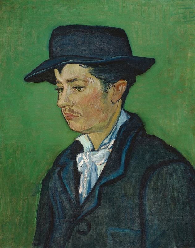 Vincent van Gogh's 'Portrait Of Armand Roulin' showcases a vibrant and expressive depiction of the postman.