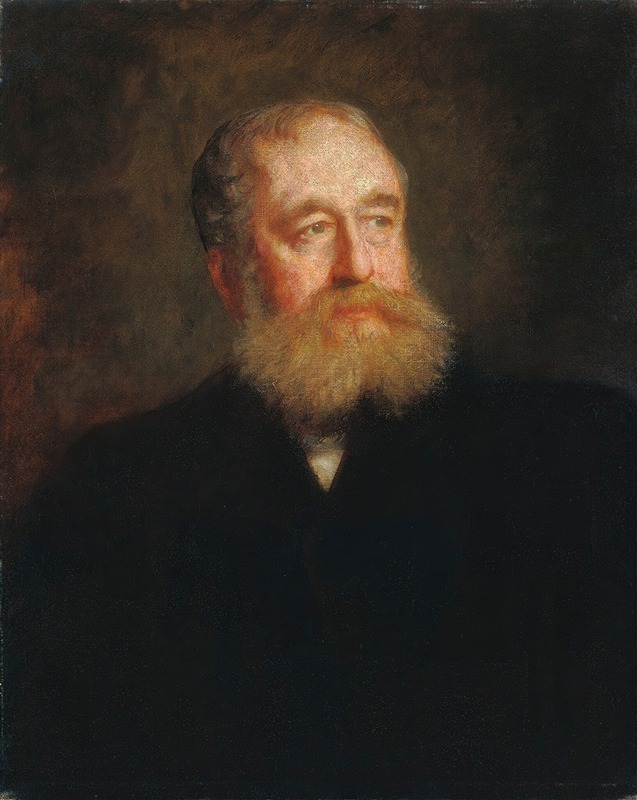 Portrait of Joseph Wesley Harper Jr. by Eastman Johnson.