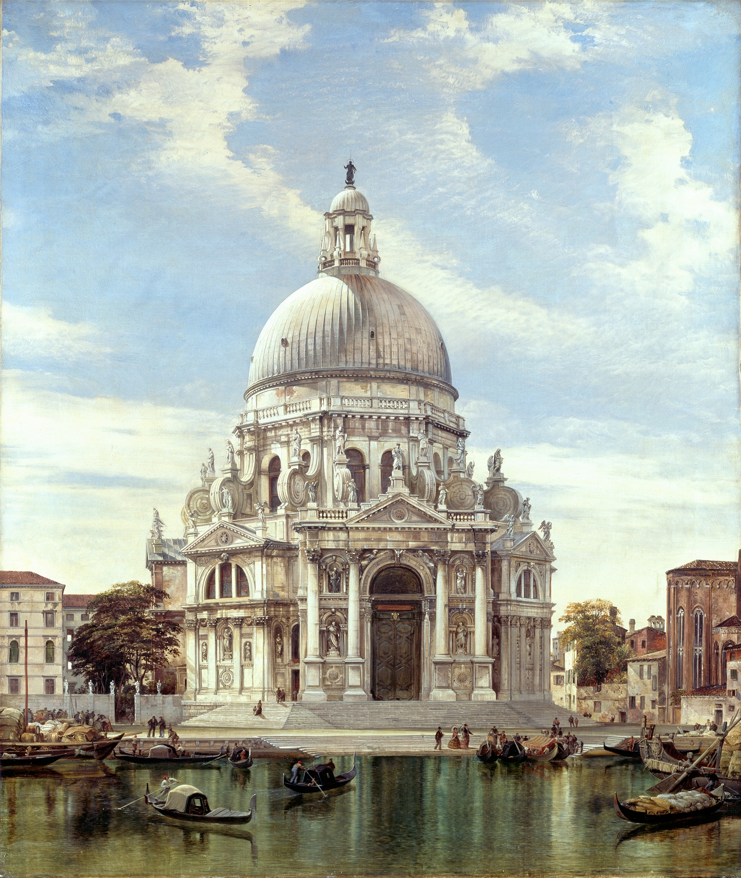Santa Maria della Salute, Venice, by Edward William Cooke, public domain
