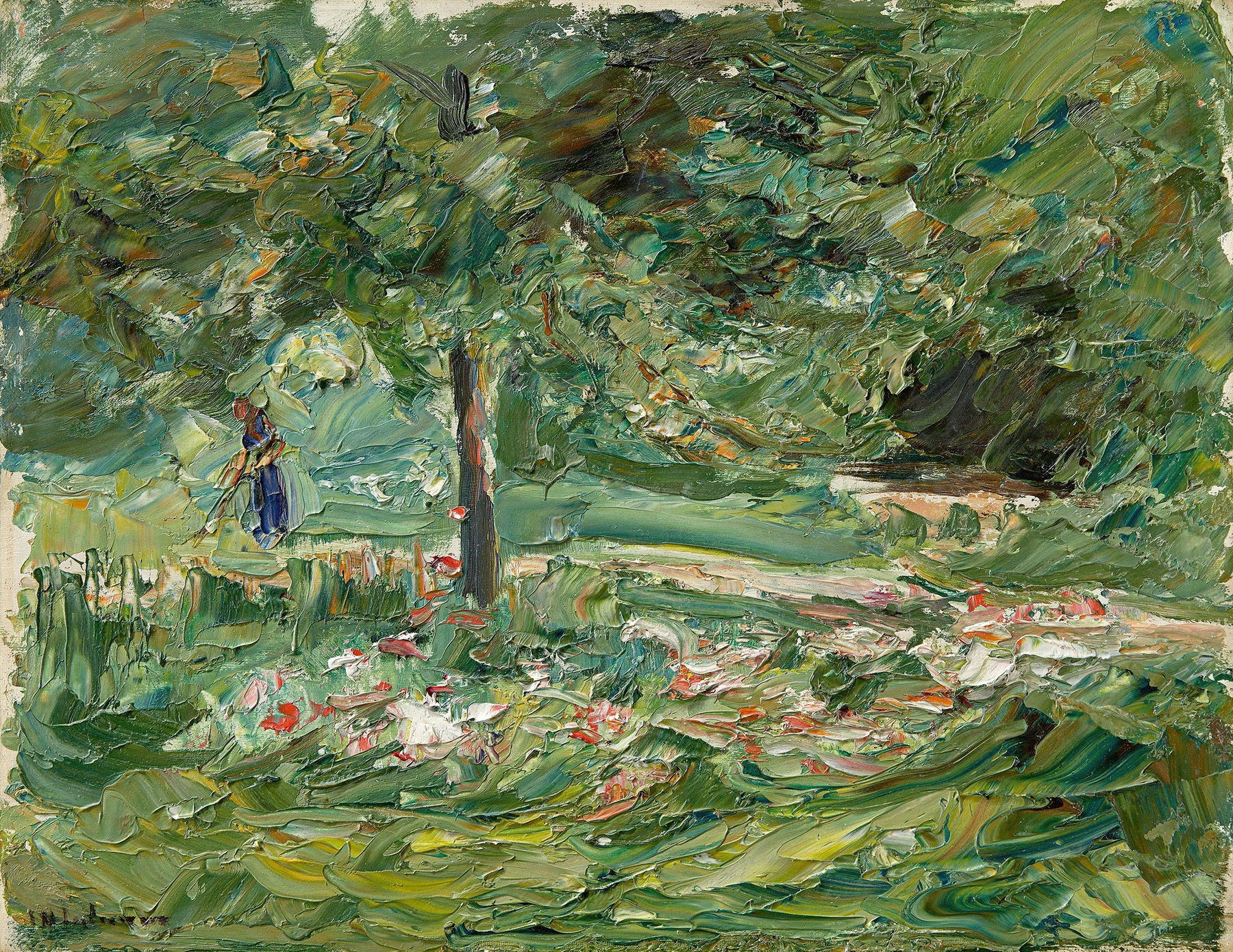 Wannseegarten, by Max Liebermann, public domain