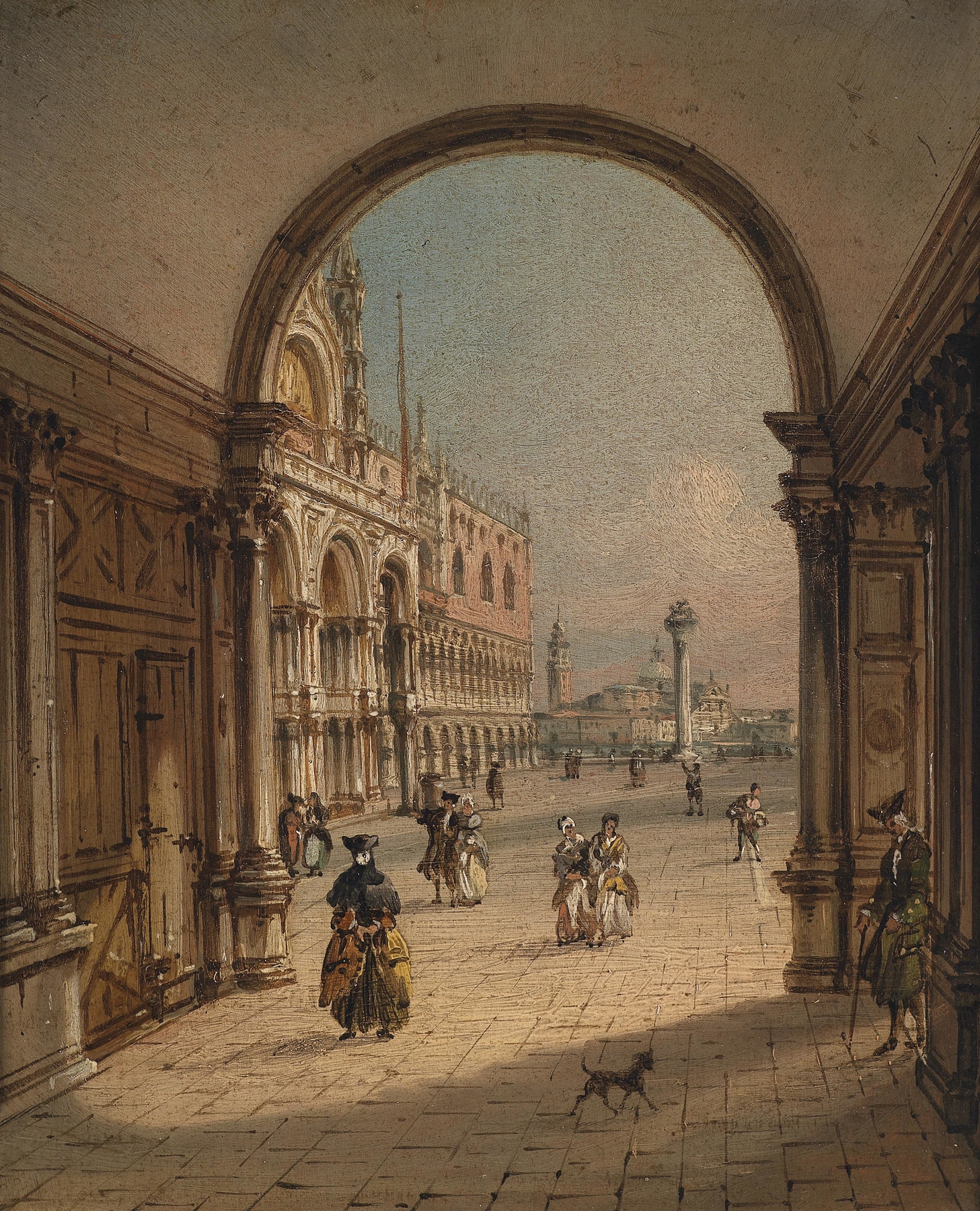 Piazzetta San Marco, by Carlo Grubacs, public domain