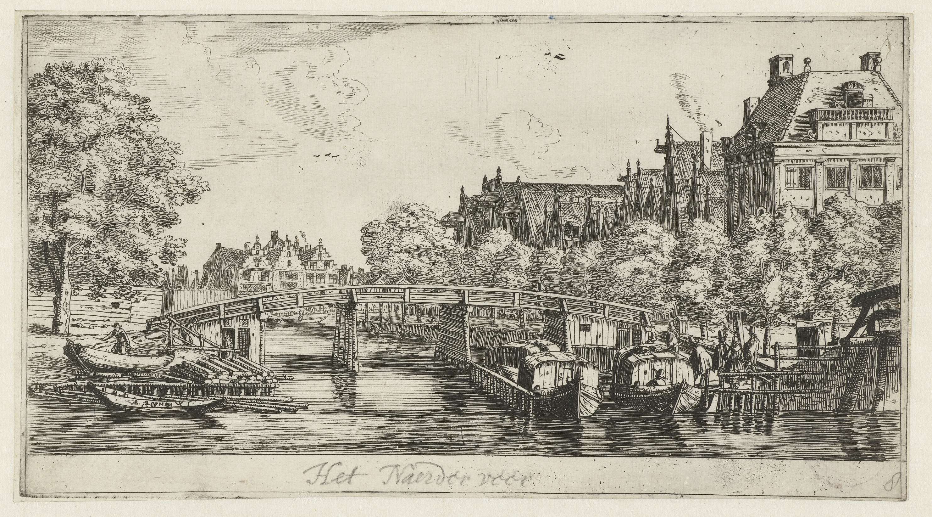 Het veer naar Naarden, by Reinier Nooms, public domain
