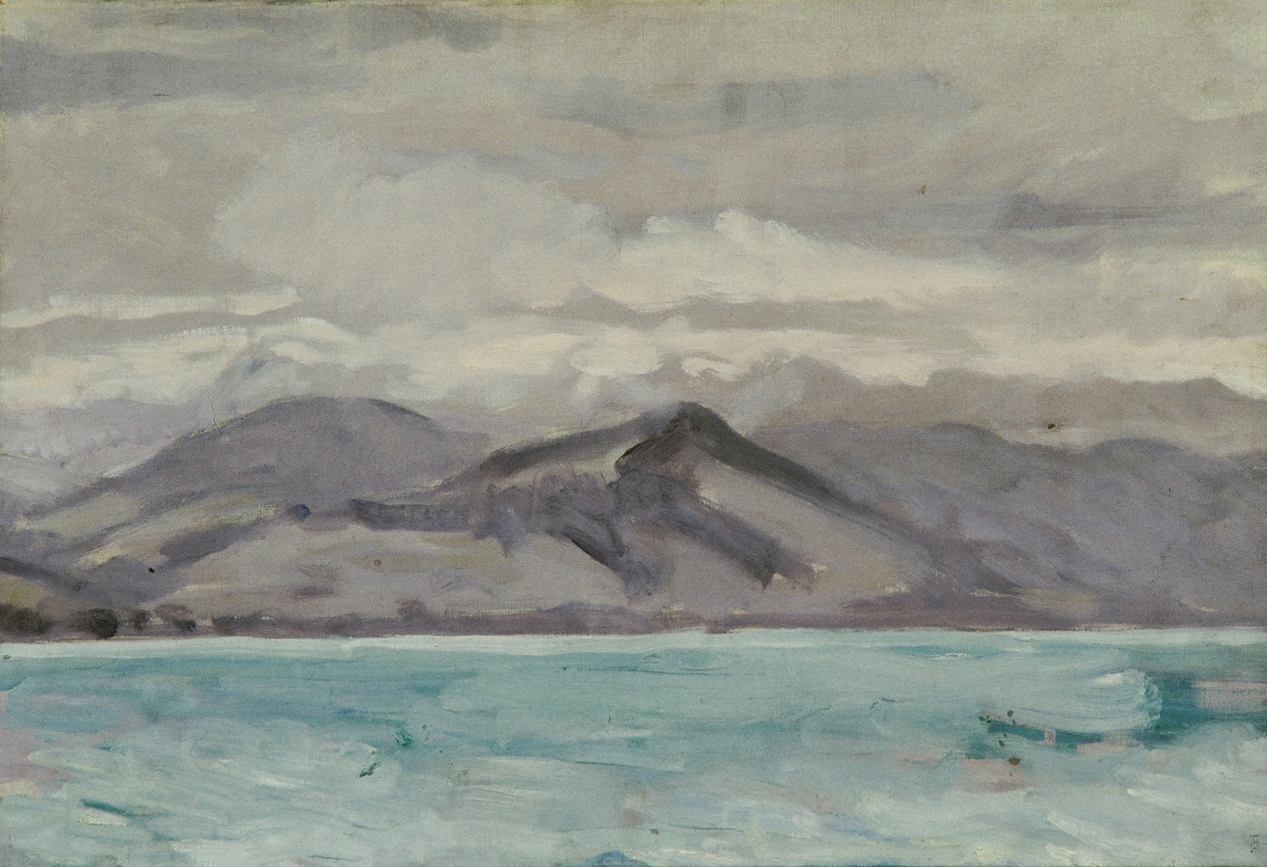 Seelandschaft, by Walther Gamerith, public domain