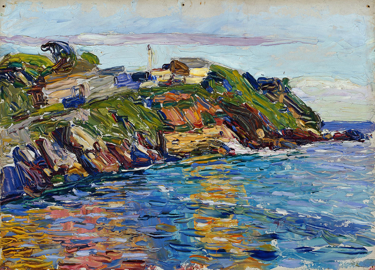 Rapallo – Bucht, by Wassily Kandinsky, public domain
