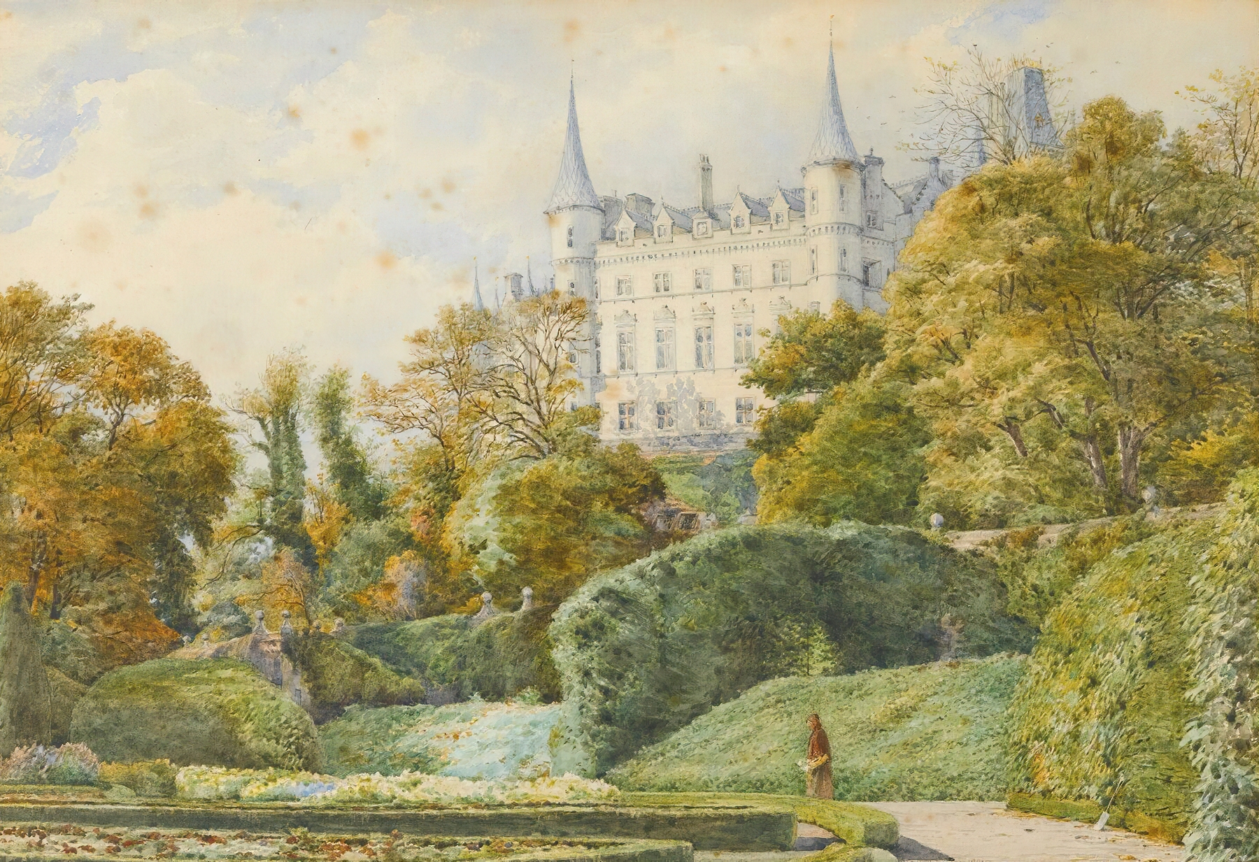 Dunrobin Castle by Samuel William Oscroft, Victorian architecture