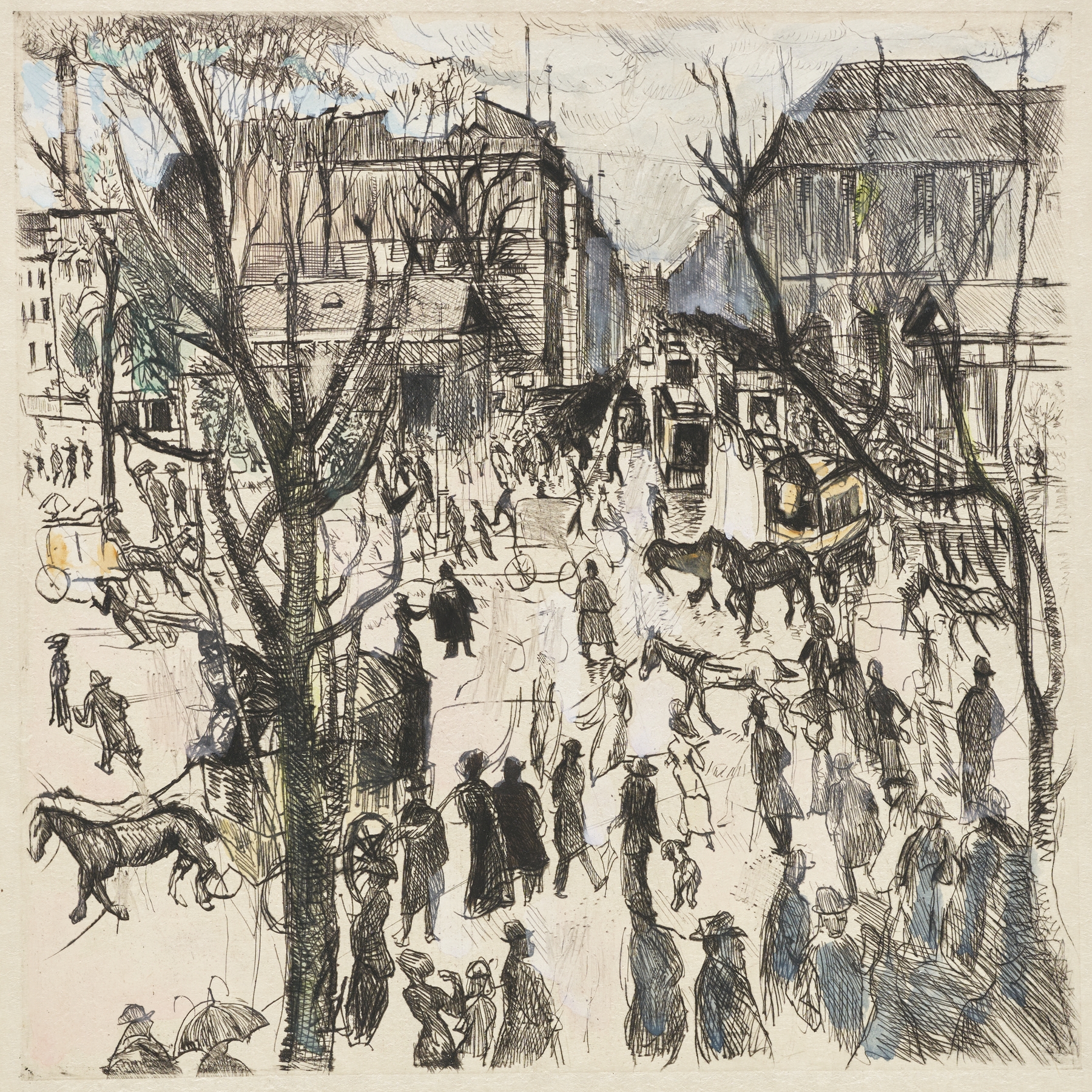 Potsdamer Platz, by Rudolf Grossmann, public domain