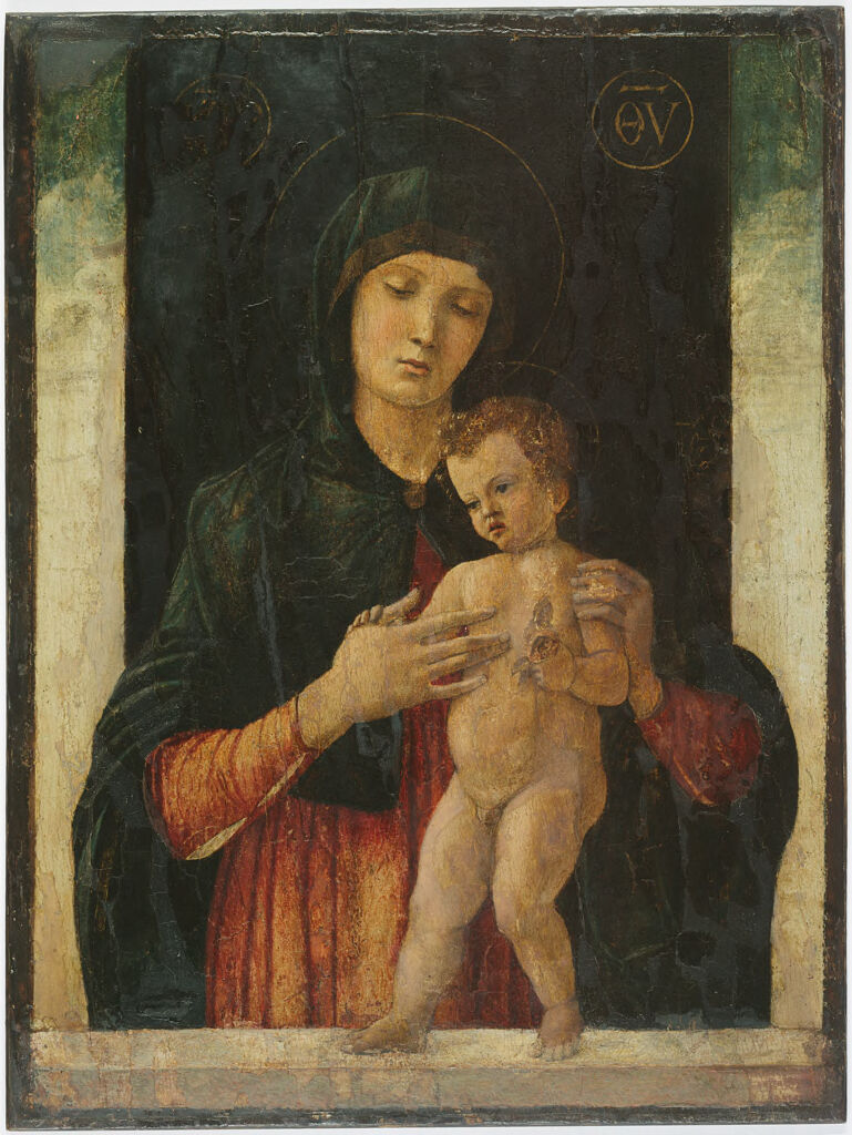 The Virgin and Child, by Giovanni Bellini, public domain